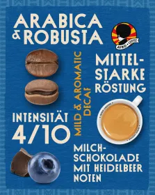 Mild & Aromatic DECAF Kaffeekapseln, Bio, Fairtrade 10 Stück